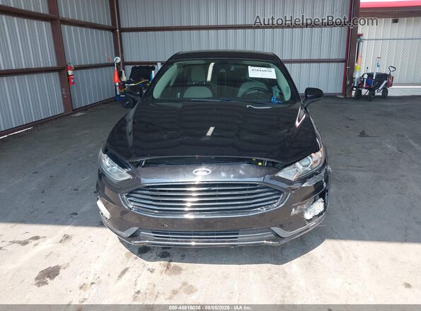 3FA6P0HD0LR122591 2020 FORD FUSION Black უკანა სალონის ხედი