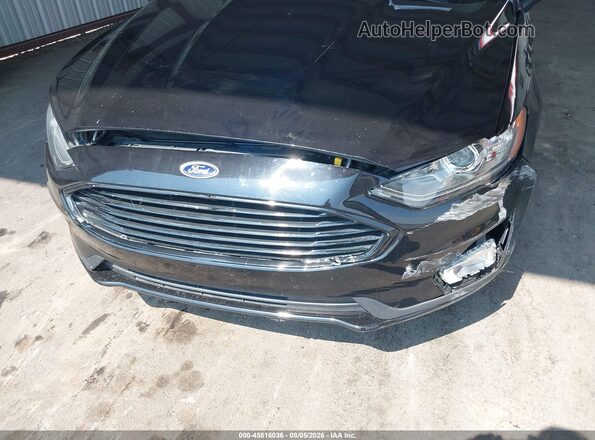 3FA6P0HD0LR122591 2020 FORD FUSION Black ხელსაწყოთა პანელის ხედი