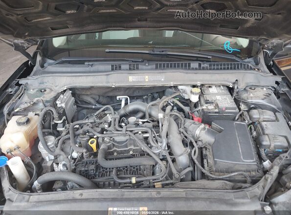 3FA6P0HD0LR122591 2020 FORD FUSION Black უკანა ხედი