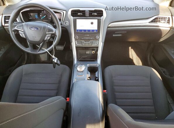 3FA6P0HD0LR185805 2020 FORD FUSION Red Вид панелі приладів