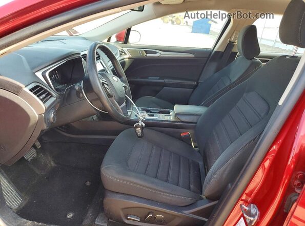 3FA6P0HD0LR185805 2020 FORD FUSION Red Вид салону спереду
