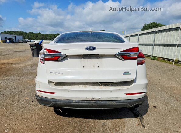 3FA6P0HD0LR202084 2020 FORD FUSION White უკანა ხედი