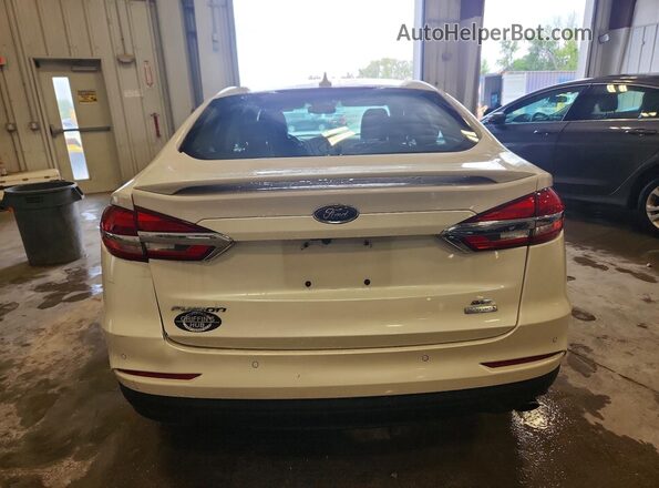3FA6P0HD0LR247798 2020 FORD FUSION White Вид ззаду