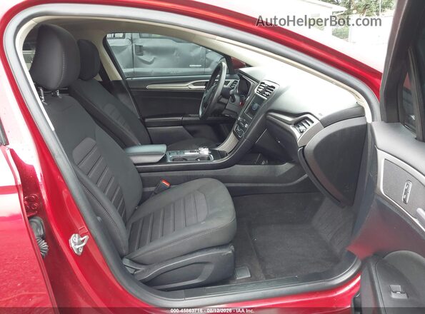3FA6P0HD0LR259353 2020 FORD FUSION Red Սալոնի դիմացի տեսք