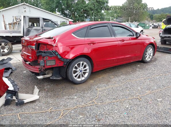 3FA6P0HD0LR259353 2020 FORD FUSION Red Հետևի աջ