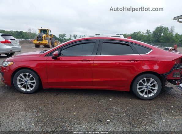 3FA6P0HD0LR259353 2020 FORD FUSION Red 