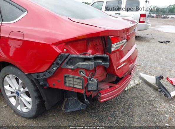 3FA6P0HD0LR259353 2020 FORD FUSION Red 