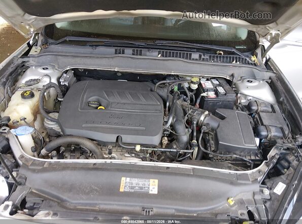 3FA6P0HD1GR284042 2016 FORD FUSION Silver Вид ззаду