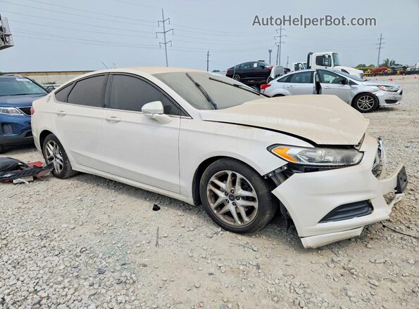 3FA6P0HD1GR353053 2016 FORD FUSION Белый Передняя правая четверть