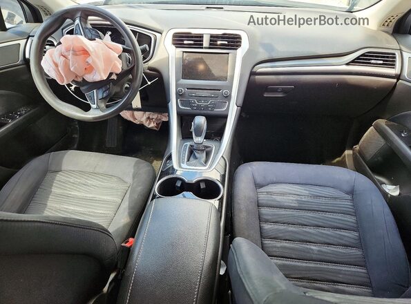 3FA6P0HD1GR353053 2016 FORD FUSION Белый Вид панели приборов