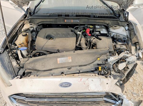 3FA6P0HD1GR353053 2016 FORD FUSION Белый Вид задней части салона