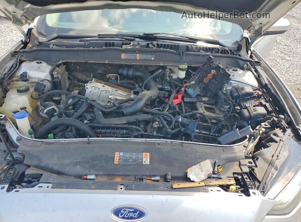 3FA6P0HD1HR249650 2017 FORD FUSION Silver Սալոնի հետևի տեսք