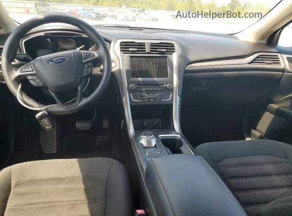 3FA6P0HD1HR249650 2017 FORD FUSION Silver Առջևի վահանակի տեսք