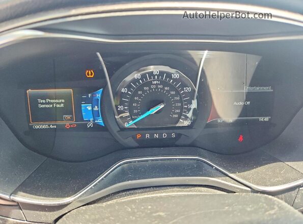 3FA6P0HD1HR341647 2017 FORD FUSION Gray Vista del cuadro de instrumentos