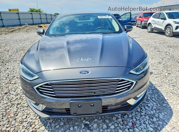3FA6P0HD1HR341647 2017 FORD FUSION Gray Vista frontal