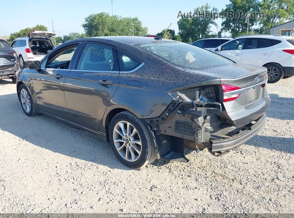 3FA6P0HD1HR372297 2017 FORD FUSION Серый Задняя левая четверть