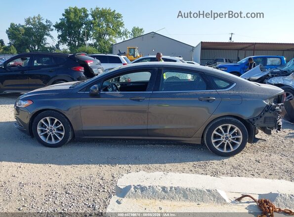 3FA6P0HD1HR372297 2017 FORD FUSION Серый 