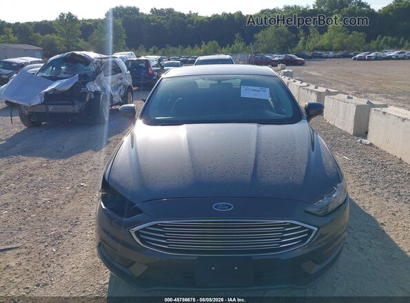 3FA6P0HD1HR372297 2017 FORD FUSION Серый Вид задней части салона