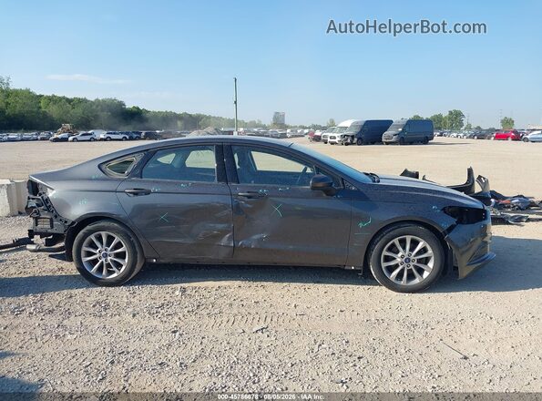 3FA6P0HD1HR372297 2017 FORD FUSION Серый Панорамный вид салона 360°