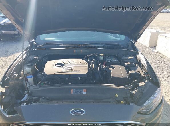 3FA6P0HD1HR372297 2017 FORD FUSION Серый Вид сзади