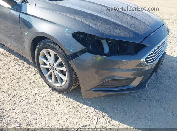 3FA6P0HD1HR372297 2017 FORD FUSION Серый 