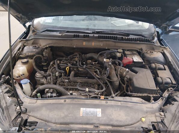 3FA6P0HD1JR167343 2018 FORD FUSION Синий Вид сзади