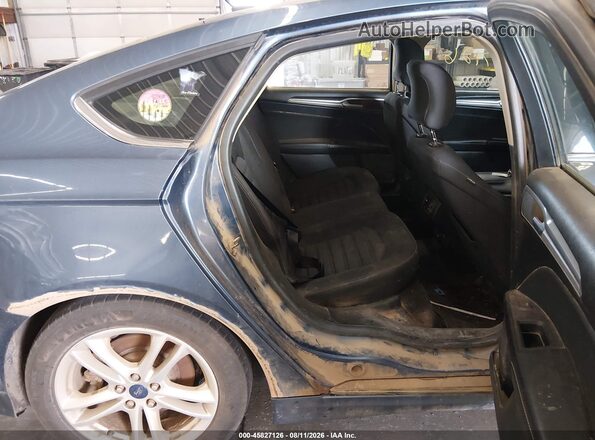 3FA6P0HD1JR167343 2018 FORD FUSION Синий Вид наклейки с VIN-кодом