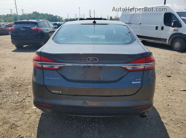 3FA6P0HD1JR230442 2018 FORD FUSION Gray Вид ззаду