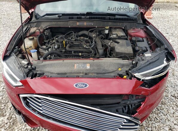 3FA6P0HD1JR276725 2018 FORD FUSION Burgundy 