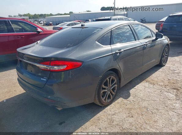 3FA6P0HD1JR284758 2018 FORD FUSION Черный Задняя правая четверть
