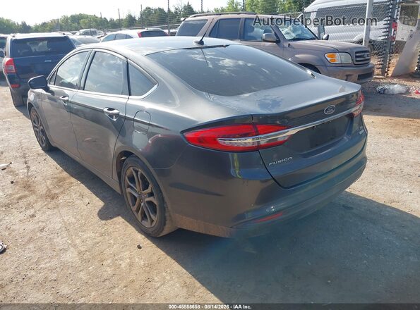 3FA6P0HD1JR284758 2018 FORD FUSION Черный Задняя левая четверть