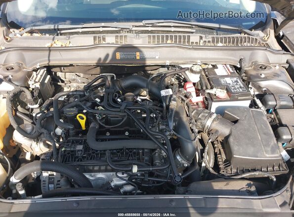 3FA6P0HD1JR284758 2018 FORD FUSION Черный Вид сзади