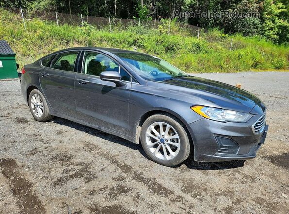3FA6P0HD1LR102074 2020 FORD FUSION Gray Delantero derecho