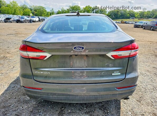3FA6P0HD1LR102074 2020 FORD FUSION Gray Vista trasera