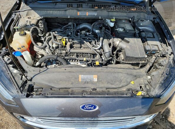 3FA6P0HD1LR102074 2020 FORD FUSION Gray Vista interior trasera