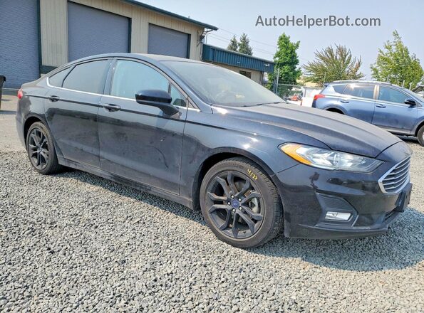 3FA6P0HD1LR113978 2020 FORD FUSION Black Przód prawy