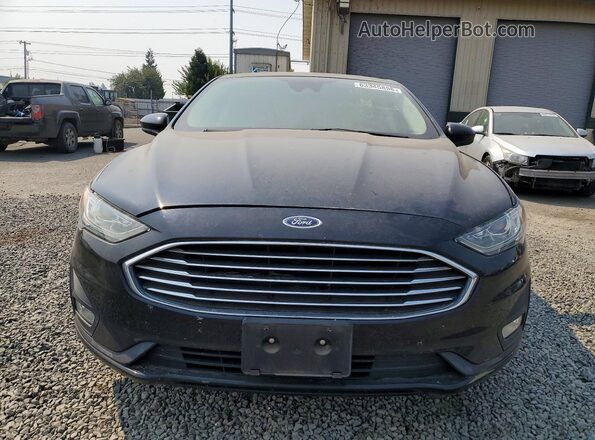 3FA6P0HD1LR113978 2020 FORD FUSION Black Widok z przodu