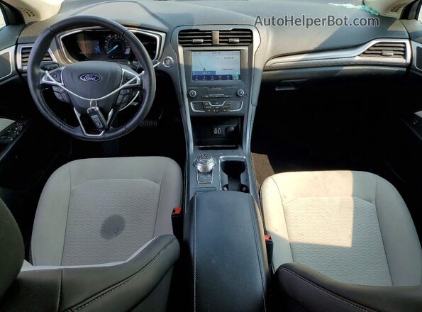 3FA6P0HD1LR113978 2020 FORD FUSION Black Widok deski rozdzielczej