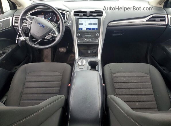 3FA6P0HD1LR144423 2020 FORD FUSION Silver Widok deski rozdzielczej