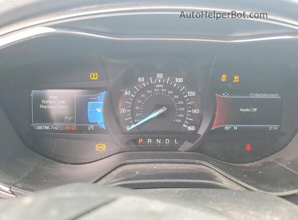 3FA6P0HD1LR144423 2020 FORD FUSION Silver Widok zestawu wskaźników