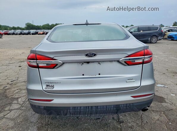 3FA6P0HD1LR144423 2020 FORD FUSION Silver Widok z tyłu