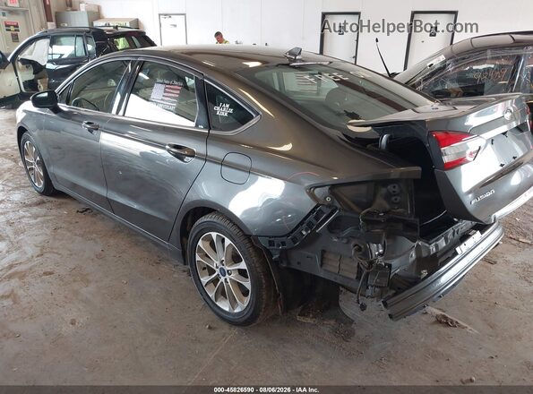 3FA6P0HD1LR156331 2020 FORD FUSION Gray Trasero izquierdo