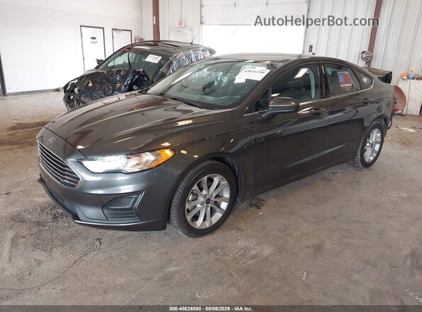 3FA6P0HD1LR156331 2020 FORD FUSION Gray Vista tres cuartos delantera izquierda