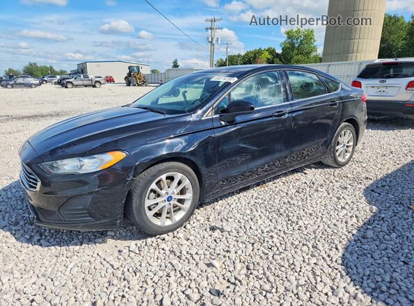 3FA6P0HD1LR187417 2020 FORD FUSION Черный Задняя левая четверть