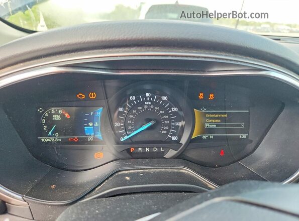 3FA6P0HD1LR187417 2020 FORD FUSION Черный 