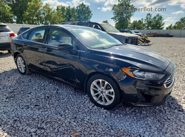 3FA6P0HD1LR187417 2020 FORD FUSION Черный Вид панели приборов