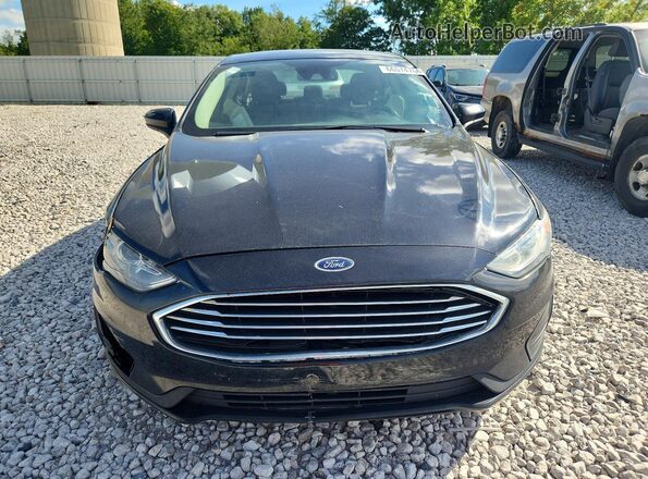 3FA6P0HD1LR187417 2020 FORD FUSION Черный Вид задних сидений