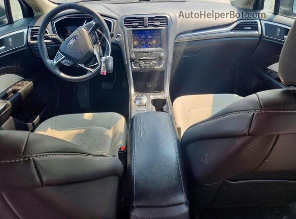 3FA6P0HD1LR229598 2020 FORD FUSION Gray Vista del salpicadero