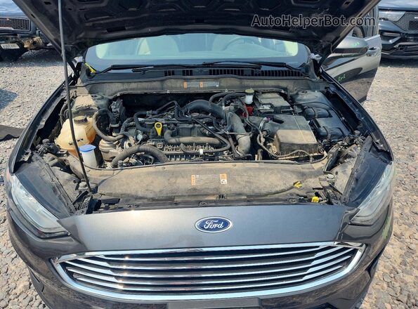 3FA6P0HD1LR229598 2020 FORD FUSION Gray Vista interior trasera