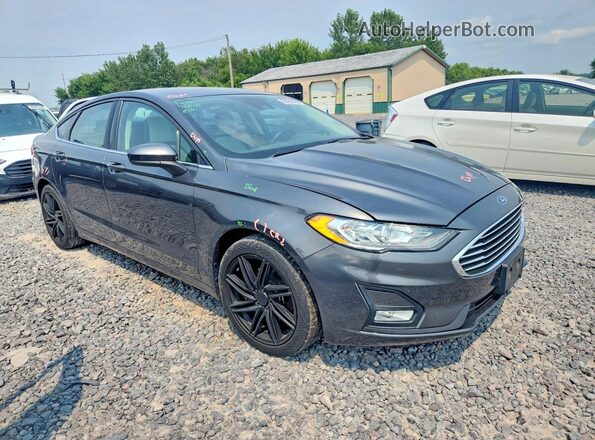 3FA6P0HD1LR229598 2020 FORD FUSION Gray Delantero derecho